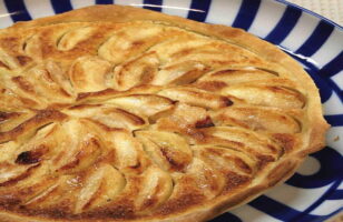 Receta tarta de manzana facil